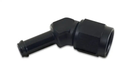Vibrant -8AN to 1/2in Hose Barb 45 Degree Adapter - Anodized Black - Truck & Automotive