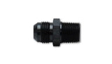 Vibrant Performance -8AN to 1/2in NPT Straight Adapter Fitting, lightweight black anodized 6061 aluminum, ideal for RV, Automotive, Powersports, off-road, marine, exterior, truck accessories, interior, truck bed, rv parts, Truck & Automotive, Fabrication, AVADA - Best Sellers