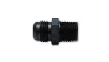 Vibrant -8AN to 1/4in NPT Straight Adapter Fitting - Aluminum - Truck & Automotive