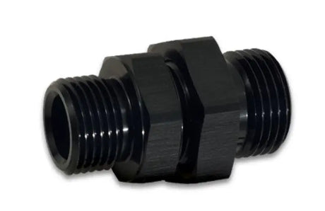 Vibrant -8AN to -6AN ORB Male Union Adapter - Anodized Black - Truck & Automotive