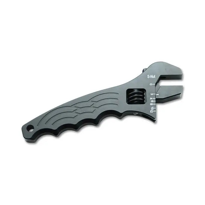 Vibrant 20908 Vibrant -8AN Aluminum Wrench - Anodized Black (individual retail packaged)