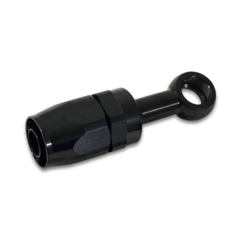 Vibrant 24083 Vibrant -8AN Banjo Hose End Fitting for use with M12 or 7/16in Banjo Bolt - Aluminum Black