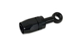 Vibrant -8AN Banjo Hose End Fitting for use with M14 or 9/16in Bolt - Aluminum Black - Truck & Automotive