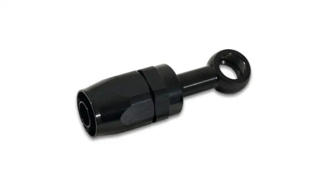 Vibrant -8AN Banjo Hose End Fitting for use with M14 or 9/16in Bolt - Aluminum Black - Truck & Automotive