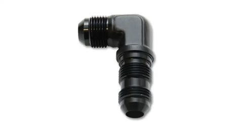Vibrant Vibrant -8AN Bulkhead Adapter 90 Degree Elbow Fitting - Anodized Black Only