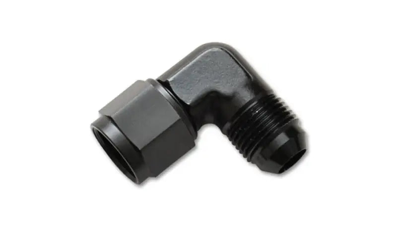 Vibrant Performance -8AN Female to -8AN Male 90 Degree Swivel Adapter Fitting, lightweight 6061 aluminum, anti-leak, anodized black, for oil pumps, fuel pumps, marine, RV, automotive, powersports, off-road, exterior, truck accessories, interior, truck bed, rv parts, Truck & Automotive, Fabrication, AVADA - Best Sellers