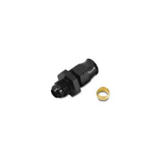 Vibrant 16457 Vibrant -8AN Male to 0.375in Tube Adapter Fitting (w/Brass Olive Insert)