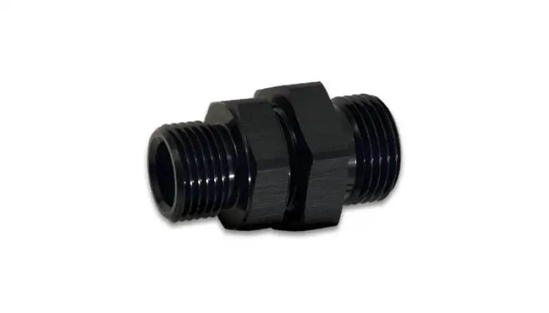 Vibrant -8AN ORB Male to Union Adapter - Anodized Black - Truck & Automotive