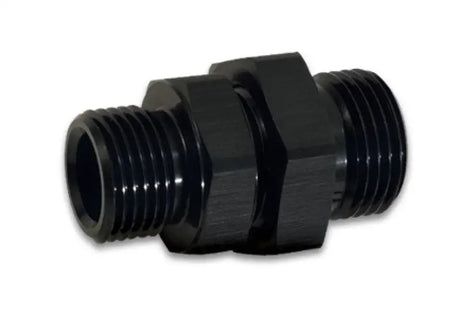 Vibrant -8AN ORB Male to Union Adapter - Anodized Black - Truck & Automotive