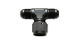 Vibrant -8AN Tee Fitting with Female Swivel On Side - Truck & Automotive