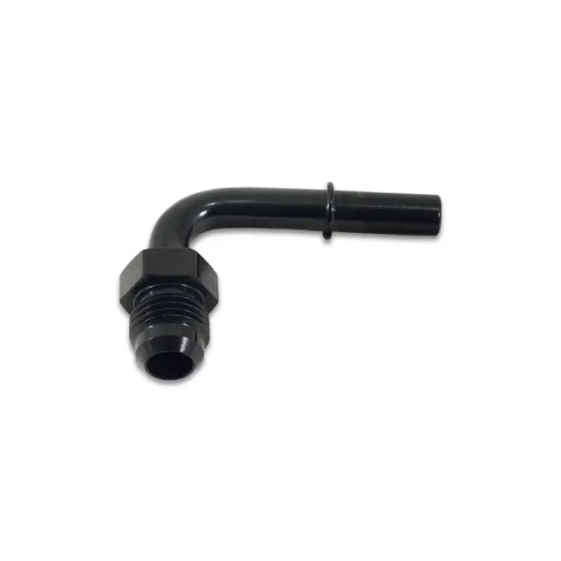 Vibrant 16875 Vibrant 90 Degree Aluminum AN to Male Quick Connect Fitting -6AN - 0.3125in Hose Size