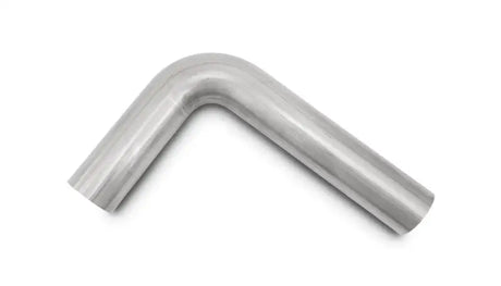 Metal pipe elbow showing a 90 degree mandrel bend for stainless steel tubing