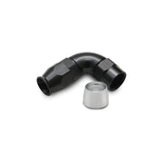 VIBRANT 28912 Vibrant 90 Degree One Piece Hose End for PTFE Lined Hose Size -12AN