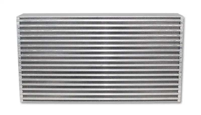 Silver intercooler core for Vibrant Air-to-Air Intercooler, high-performance intercooler core