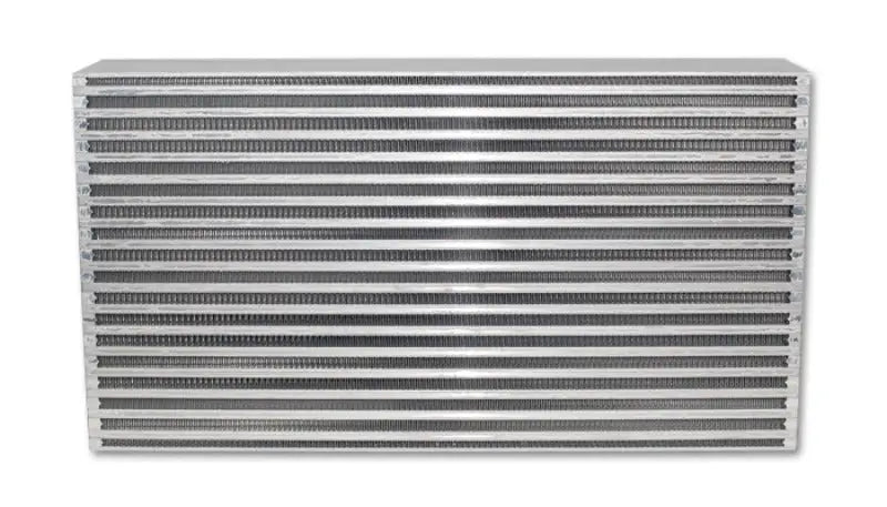 Silver Vibrant Air-to-Air Intercooler Core for upgraded intercooler systems
