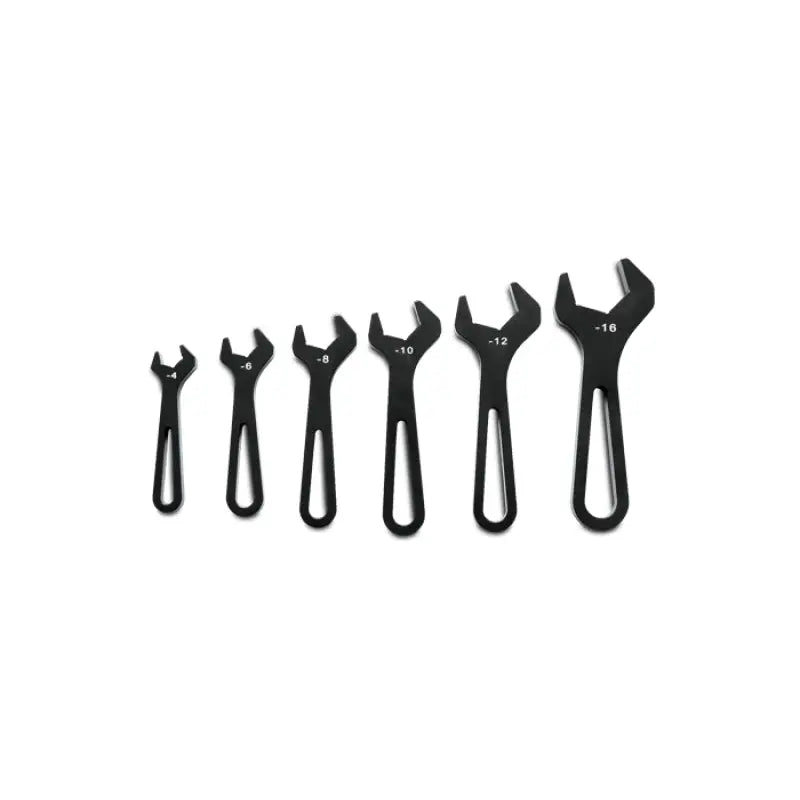 Vibrant 20989 Vibrant Aluminum Wrench Set Set of 6 (AN-4 to AN-16)