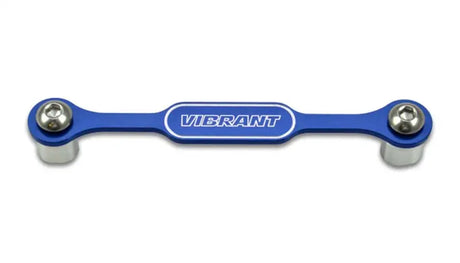 Vibrant anodized blue boost brace with 304 SS Dowels for car upgrades