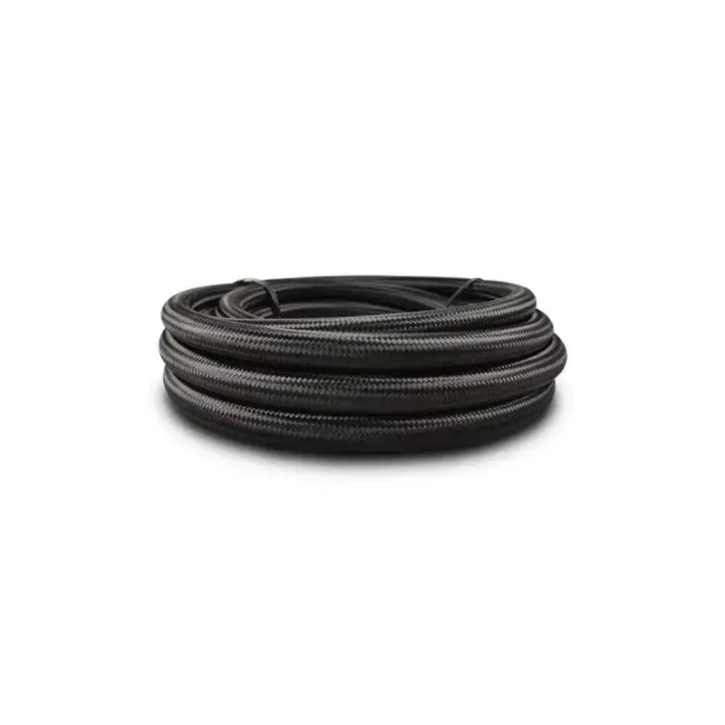Vibrant Black Nylon Braided Flex Hose AN -10 ID 0.56in (150ft Roll) - Truck & Automotive