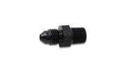 Vibrant BSPT Adapter Fitting -6 AN to 1/8in -26 - 12735