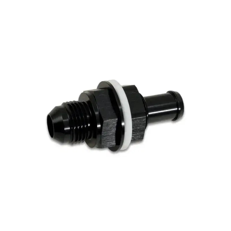 Vibrant Bulkhead Fuel Cell Adapter -6AN Male Flare x 5/16in Barb - Truck & Automotive