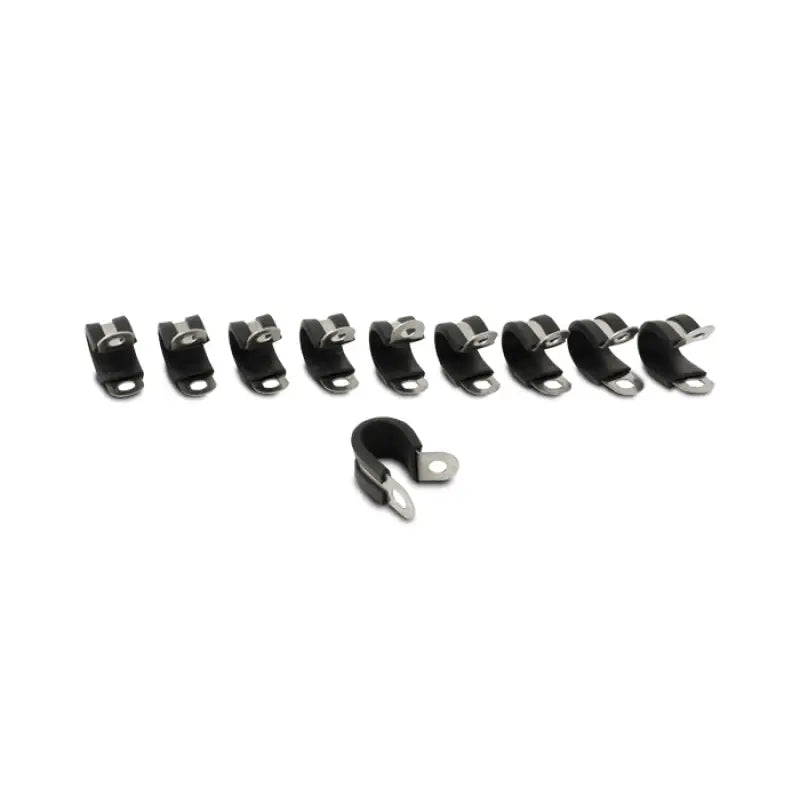 Vibrant 17195 Vibrant Cushion Clamps for 1in (-16AN) Hose - Pack of 10
