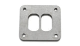 Vibrant Divided Turbo Inlet Flange for Borg Warner S-Series T4? - 304 Stainless Steel - Truck & Automotive