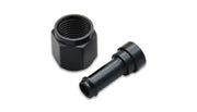 Vibrant Female -6AN to 5/16 Barb Fitting, lightweight 6061 aluminum alloy, anodized black, for RV, automotive, powersports, off-road, marine, truck accessories, interior, truck bed, RV parts, Truck & Automotive, Fabrication, AVADA - Best Sellers