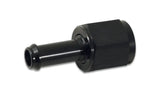 Black aluminum hose fitting for Vibrant Female AN to Hose Barb Straight Adapter AN -3 Barb