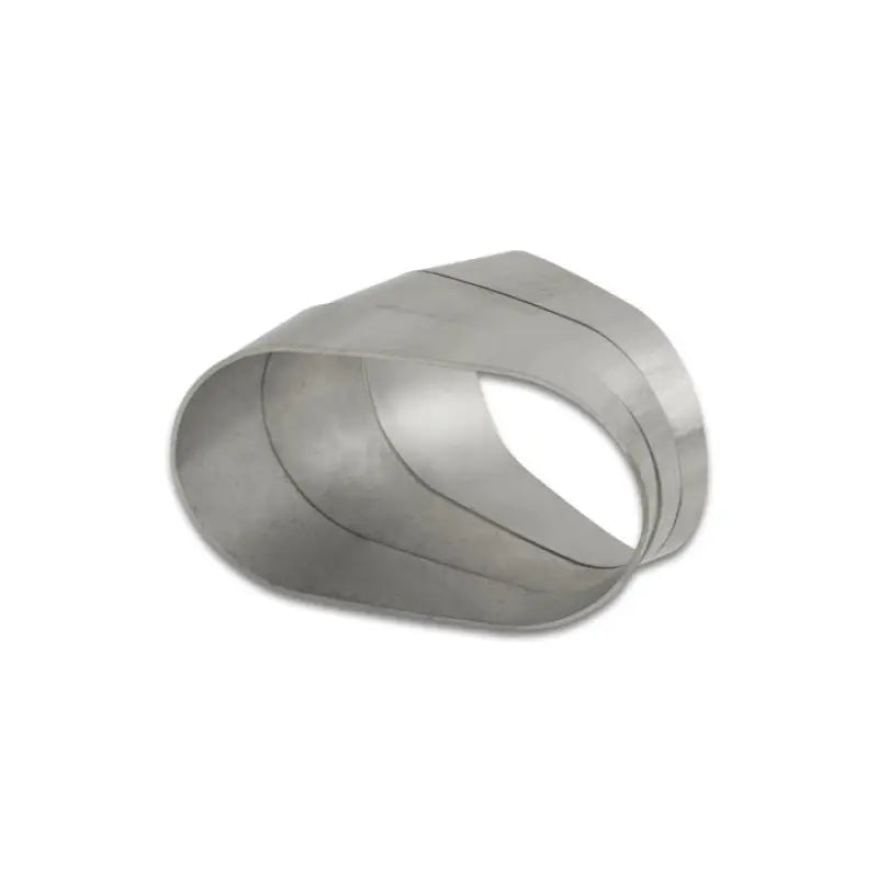 Vibrant 13570 Vibrant Horizontal 304 SS Nominal 3in. Oval / 2.95in. Centerline Radius, 15 degree per cut -Set of 3