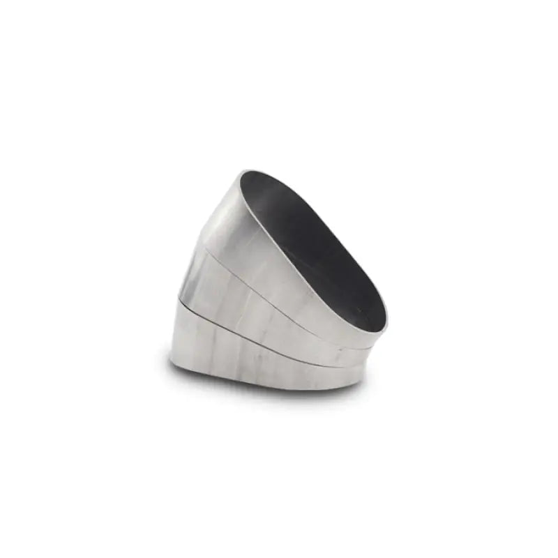 Vibrant 13570 Vibrant Horizontal 304 SS Nominal 3in. Oval / 2.95in. Centerline Radius, 15 degree per cut -Set of 3