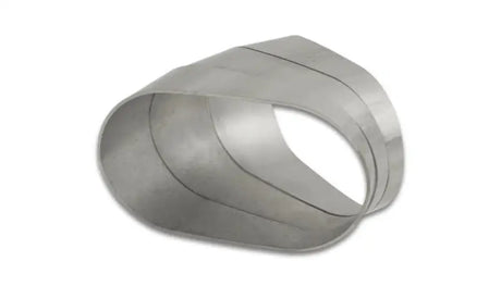 Vibrant Horizontal 304 SS Oval Pie Cuts 3.5in OD Tight 45 Degree Elbow - Truck & Automotive