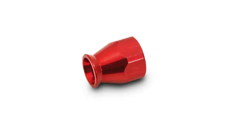 Red anodized aluminum hose fitting for Vibrant Hose End Socket PTFE Hose Ends