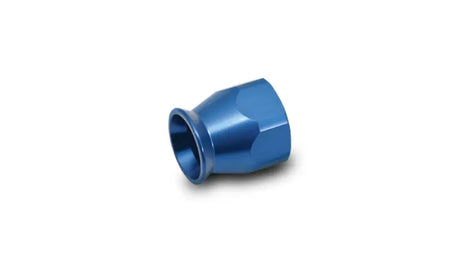 Blue anodized hose end socket for PTFE hose ends in 16AN size
