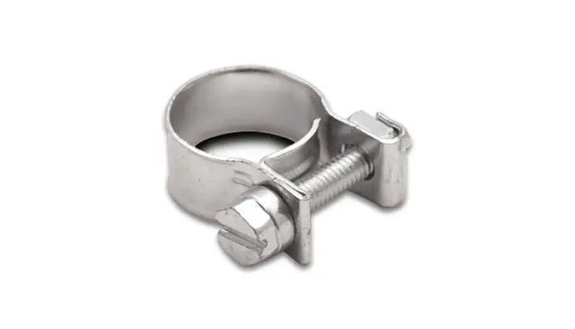 Vibrant Inj Style Mini Hose Clamps 13-15mm clamping range Pack of 10 Zinc Plated Mild Steel - Truck & Automotive