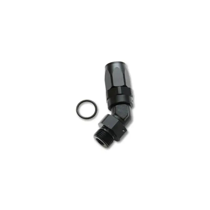 Vibrant 24405 Vibrant Male -8AN 45 Degree Hose End Fitting - 3/4-16 Thread (8)