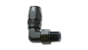 Vibrant Male NPT 90 Degree Hose End Fitting -6AN - 1/4 - Truck & Automotive