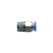 Vibrant 22666 Vibrant Male Straight Fitting for 1/4" OD Tubing (1/16" NPT Thread)