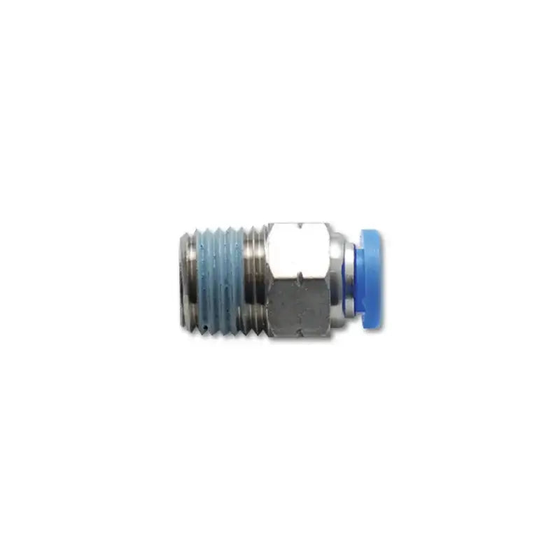 Vibrant Male Straight Fitting for 1/4’’ OD Tubing (1/16’’ NPT Thread) - Truck & Automotive