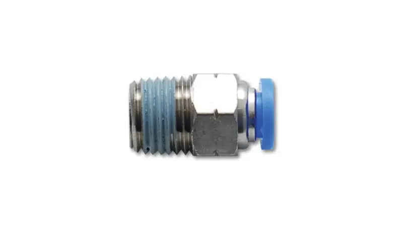 Vibrant Male Straight Pneumatic Vacuum Fitting (1/8in NPT Thread) for 1/4in (6mm) OD tubing, ideal for RV, automotive, powersports, off-road, marine, exterior, truck accessories, interior, truck bed, and RV parts, Truck & Automotive, Fabrication, AVADA - Best Sellers