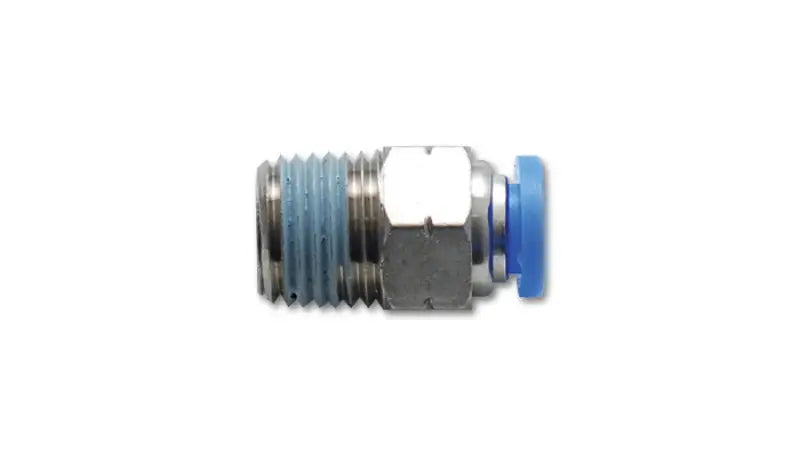 Vibrant Male Straight Pneumatic Vacuum Fitting 1/8in NPT Thread for 1/4in 6mm OD tubing, ideal for RV, Automotive, Powersports, off-road, marine, exterior, truck accessories, interior, truck bed, RV parts, Truck & Automotive, Fabrication, AVADA - Best Sellers