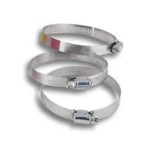 Vibrant 12157 Vibrant S.S. Worm Gear Clamps Pack of 10 - Clamping Range: 4.05in - 5.00in (103mm - 127mm)