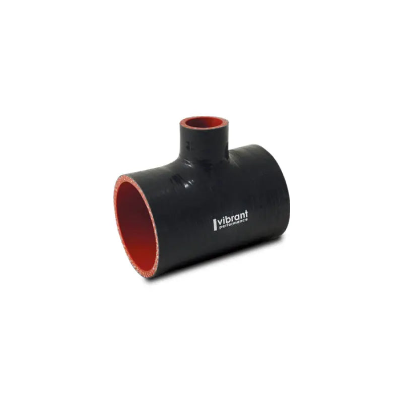 Vibrant 19689 Vibrant Silicone T-Hose Coupler Hose ID 2.50in Overall Length 4in Branch ID 1in - 19689