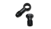 Vibrant Vibrant Single -4AN 7/16-24 Aluminum Male Banjo Adapter Assembly