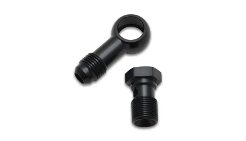 Vibrant Vibrant Single -4AN 7/16-24 Aluminum Male Banjo Adapter Assembly