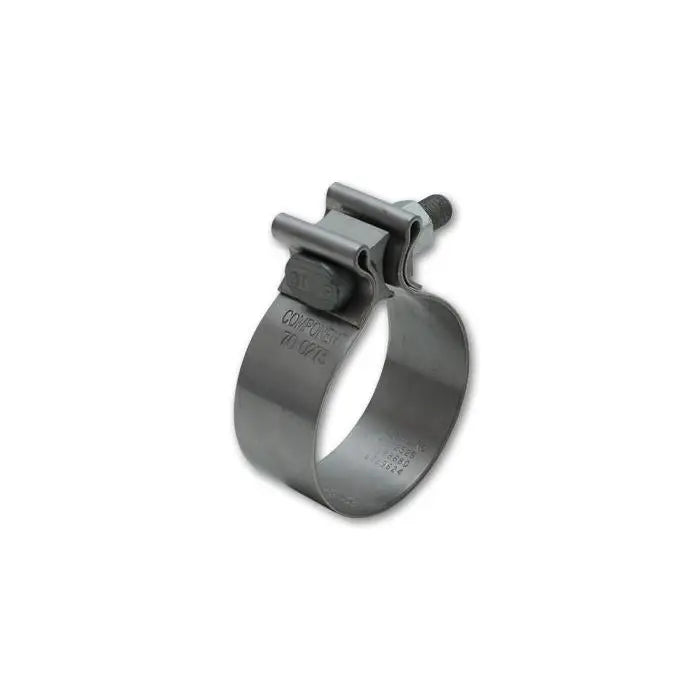 Vibrant 1163 STAINLESS STEEL SEAL CLAMP FOR 2IN O.D. TUBING(1.25IN WIDE BAND)