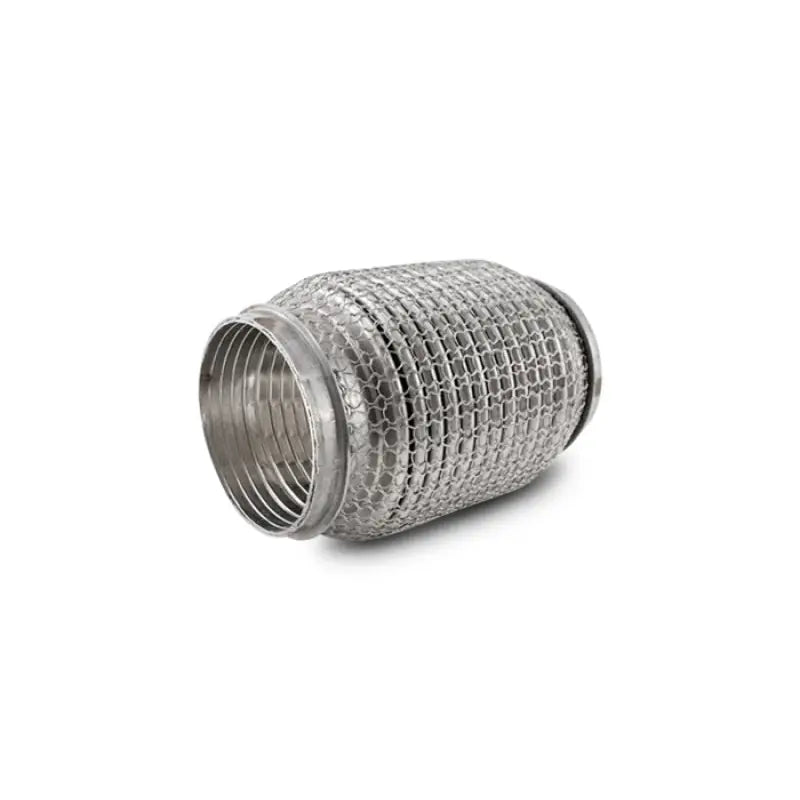 Vibrant 66006 Vibrant SS Flex Coupling w/ Interlock Liner and Mesh Braid 3in Inlet/Outlet x 6in long