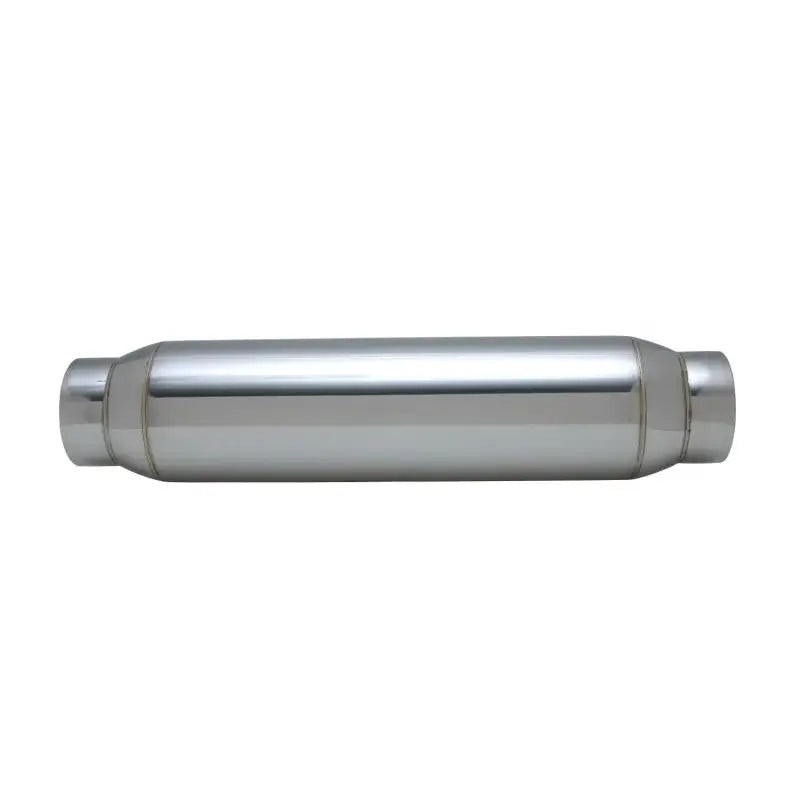 Vibrant 17960 Vibrant SS Resonator (Standard Design) 4in inlet/outlet x 18in long w/5in OD resonator body