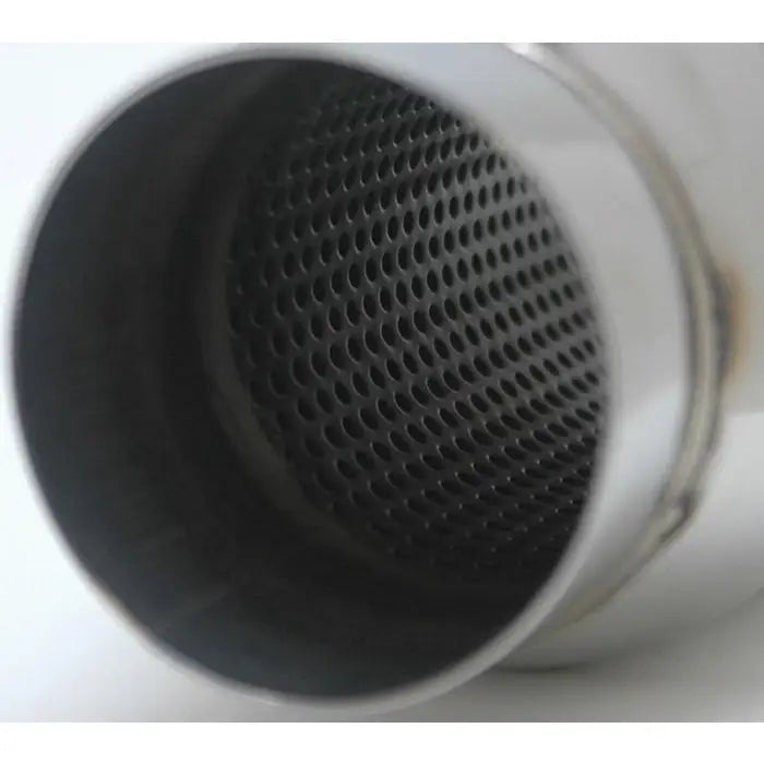 Vibrant 17960 Vibrant SS Resonator (Standard Design) 4in inlet/outlet x 18in long w/5in OD resonator body