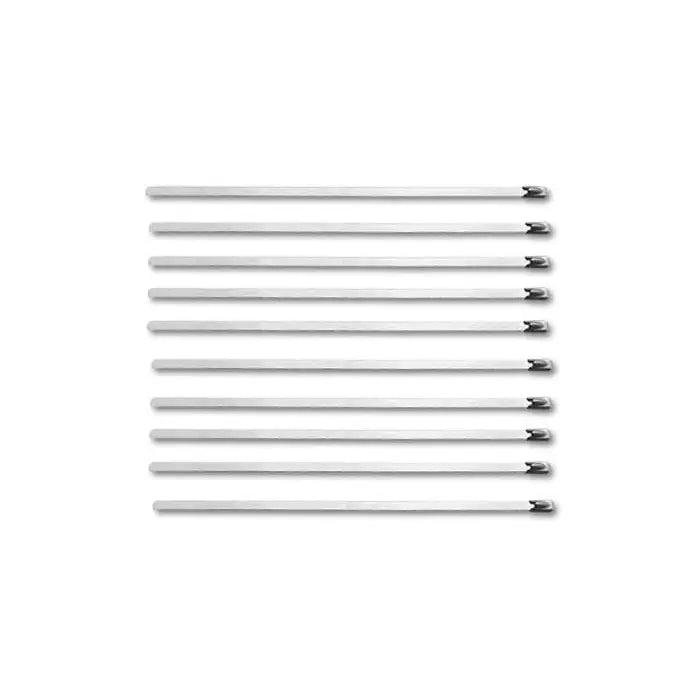 Vibrant 25898 Vibrant Stainless Steel Cable Ties 14.5in Long (10 Cable Ties / Pack)