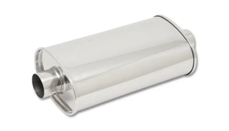 Vibrant StreetPower Oval Muff 5inx9in x 15in long body 3.5in in I.D. out Center-Center - Truck & Automotive